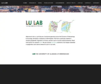 LU-Lab.org(Lu Lab) Screenshot