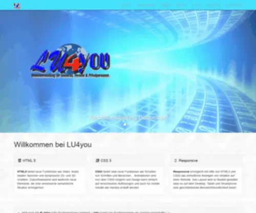 LU4You.net(Websiteerstellung) Screenshot