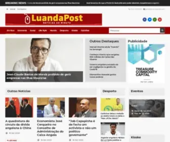 Luandapost.com(Luanda Post) Screenshot