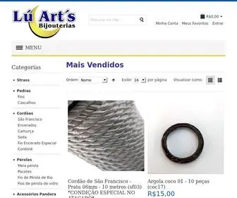 Luartsbijouterias.com.br(Lu Art's Bijouterias) Screenshot