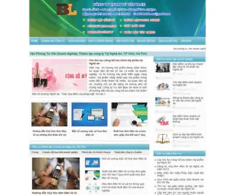 Luatblue.com(Thành lập công ty tại Nghệ An) Screenshot