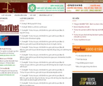 Luathaiquan.com(Luathaiquan) Screenshot