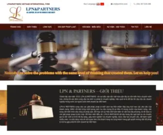 Luatphuongnam.com(Southern Law) Screenshot