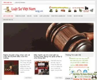 Luatsuvietnam.org.vn(Văn Phòng Luật Sư Việt Nam) Screenshot