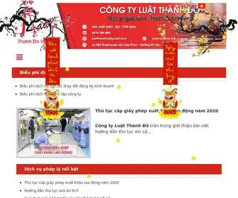 Luatthanhdo.com.vn(Luật Thành Đô) Screenshot