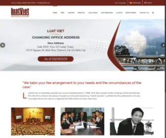 Luatviet.com(Advocates & Solicitors) Screenshot