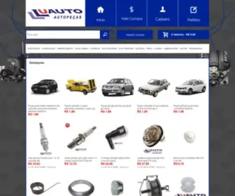 Luauto.com.br(Loja de Auto Peças Online) Screenshot