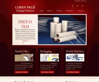 Lubanpack.com(Stretch Film) Screenshot