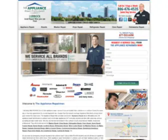 Lubbockappliancerepairmen.com(Appliance Repair Lubbock) Screenshot