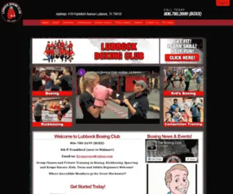 Lubbockboxingclub.com(The Boxing Club Inc) Screenshot