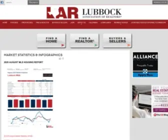 Lubbockrealtors.com(Lubbock Association of REALTORS®) Screenshot