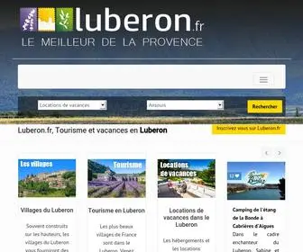 Luberon.fr(Luberon Tourisme) Screenshot