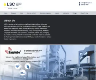 Lubespec.ca(Lubrication Specialists Corp. – Lubrication Specialists in Nanaimo) Screenshot