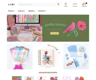 Lubi.com.br(Criamos produtos coloridos para deixar o seu dia mais feliz e organizado) Screenshot