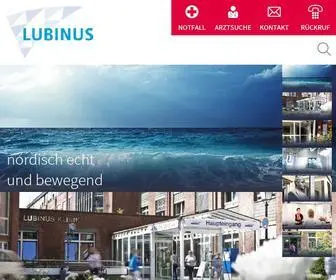 Lubinus-Stiftung.de(Lubinus-Stiftung in Kiel) Screenshot