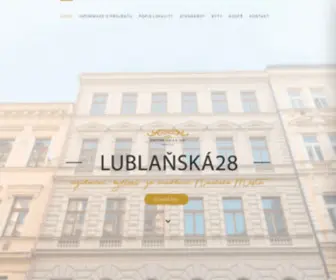 Lublanska28.cz(Lublaňská 28) Screenshot