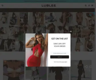 Lublee.com(Lublee Fashion) Screenshot