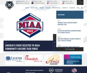 Lubluetigers.com(Lincoln University Athletics) Screenshot