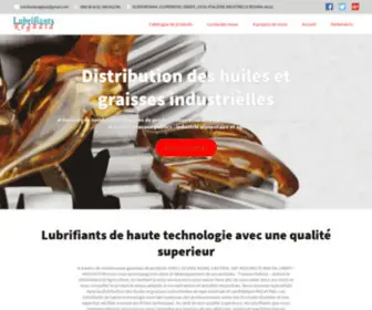 Lubrifiantsreghaia.com(Lubrifiants Reghaia) Screenshot