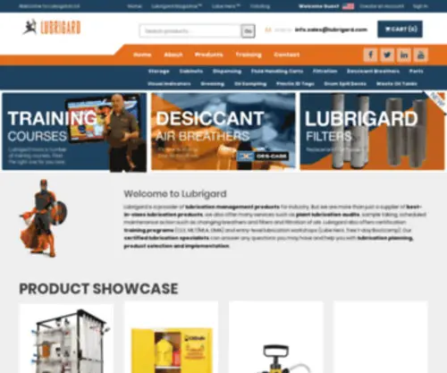 Lubrigard.com(Lubrigard Proactive Industrial Lubrication Management Products) Screenshot