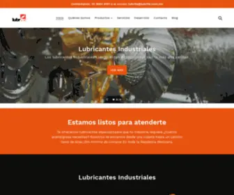 Lubrite.com.mx(Lubricantes Industriales) Screenshot