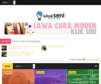 Lubukseni.com(LUBUK SENI) Screenshot
