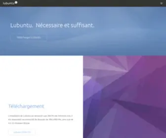 Lubuntu.fr(Téléchargez Lubuntu) Screenshot