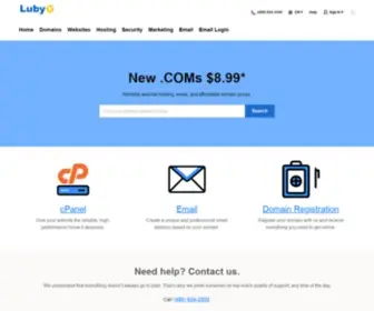 Lubyghosting.com(LubygHosting) Screenshot