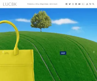 Luc8K.com(Exclusive Luxury Leather Bags & Accessories) Screenshot