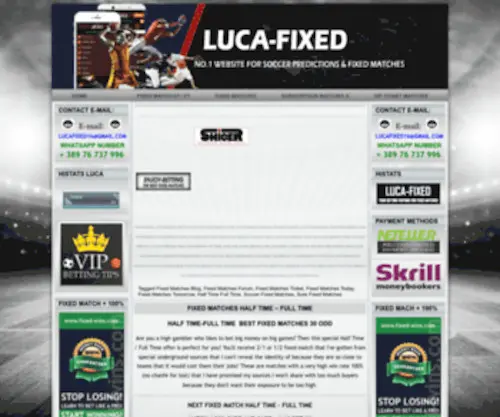 Luca-Fixed.com Screenshot