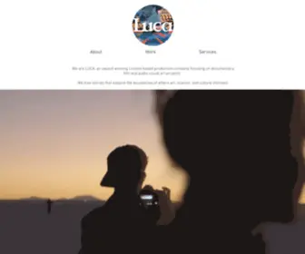 Luca.earth(Home) Screenshot