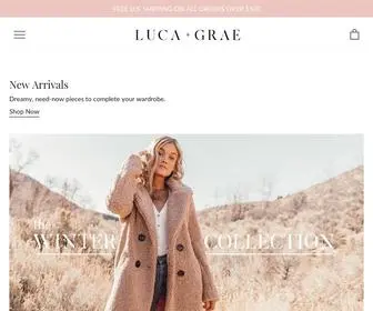 Lucaandgrae.com(Luca + Grae) Screenshot
