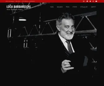 Lucabarbareschi.it(LUCA BARBARESCHI Attore Produttore Regista) Screenshot