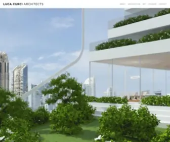 Lucacurci.com(Luca Curci Architects) Screenshot