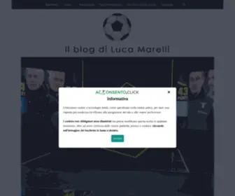 Lucamarelli.it(LUCA MARELLI) Screenshot