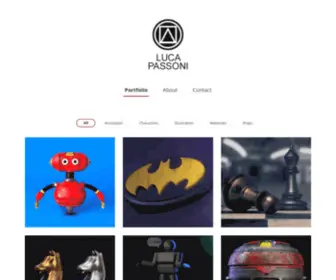 Lucapassoni.com(Luca Passoni) Screenshot