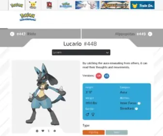 Lucario.com(lucario) Screenshot