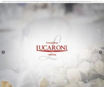 Lucaroni.it(Lucaroni Catering) Screenshot