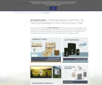 Lucart-Econatural.com(Lucart Econatural) Screenshot