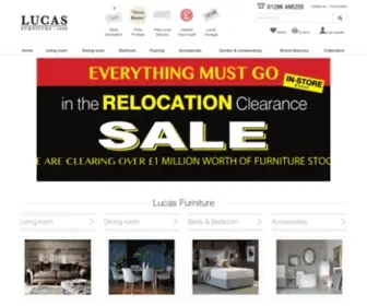 Lucas-Furniture.co.uk(Buy quality furniture) Screenshot