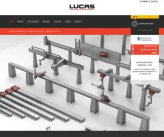 Lucas-Robotic-SYstem.com(LUCAS ROBOTIC SYSTEM Page 1 sur 0) Screenshot