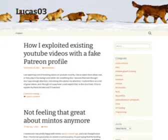 Lucas03.com(Seo) Screenshot