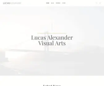 Lucasalexander.org(Lucas Alexander Visual Arts) Screenshot