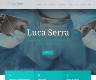 Lucaserra.it(Neurochirurgo Luca Serra) Screenshot