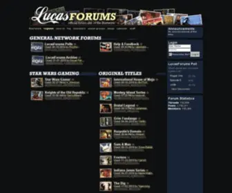 Lucasforums.com(The Official Forums of the LFNetwork) Screenshot