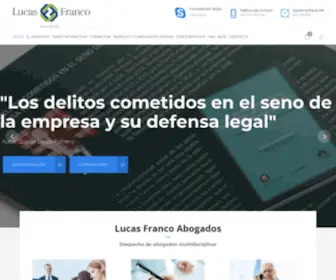 Lucasfrancoabogados.com(Lucas Franco Abogados) Screenshot