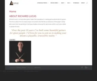 Lucasguitar.com.au(Password Required) Screenshot