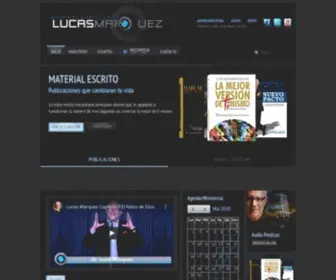 Lucasmarquez.com(Ministries & Production) Screenshot