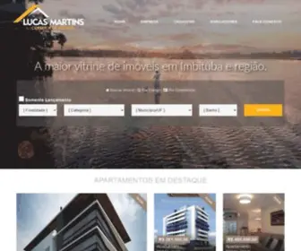 Lucasmartinscorretor.com.br(Imobiliária Imbituba) Screenshot