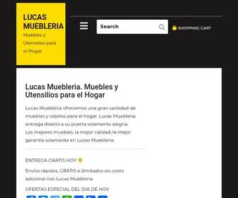 Lucasmuebleria.com(Lucas Muebleria) Screenshot